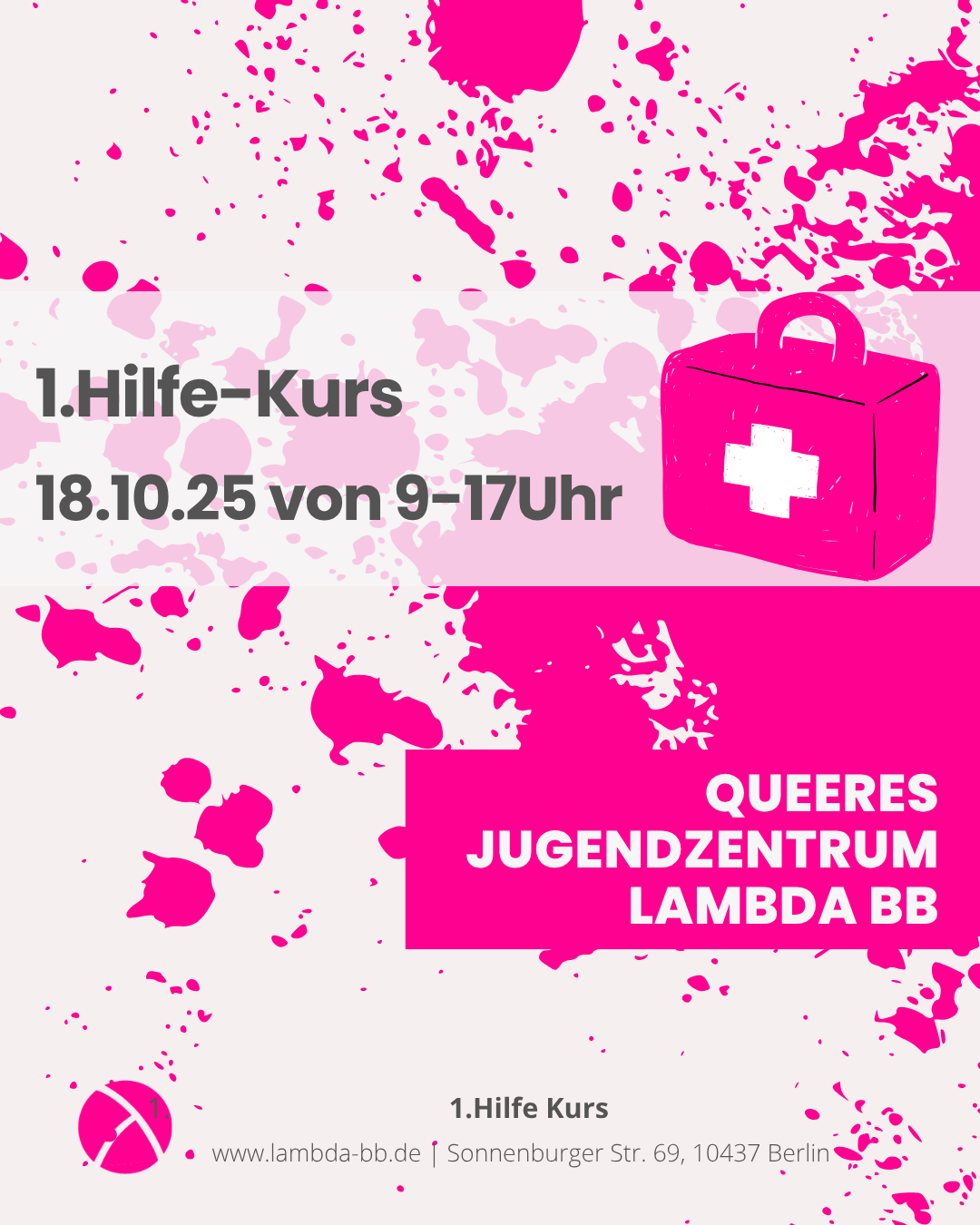 1. Hilfe Kurs am 18.10.25